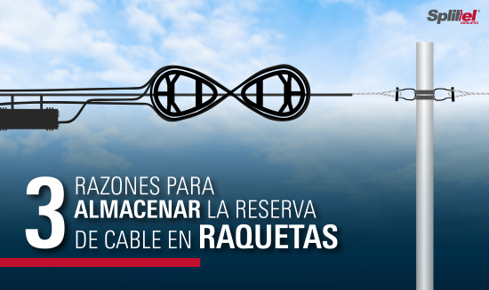 3 razones para almacenar la reserva de cable en raquetas