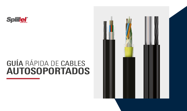 cables de fibra óptica autosoportados