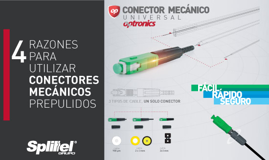 4 razones para utilizar conectores mecánicos prepulidos